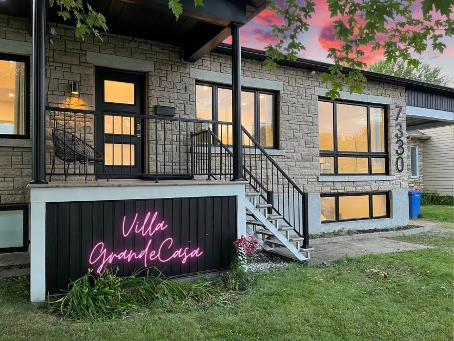 Villa Luxueuse Avec Vue Sur Le Fleuve Villa Grandecasa Trois-Rivières Exteriör bild